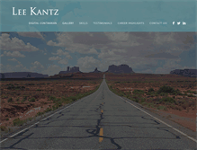 Tablet Screenshot of leekantz.com